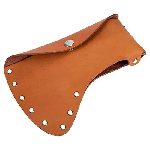 Produktbild: Leder Scheide Beil Hülle Schutzhülle Abdeckung für Outdoor Camping Arbeiter Holzbearbeitung Essential Werkzeug Schutzabdeckung