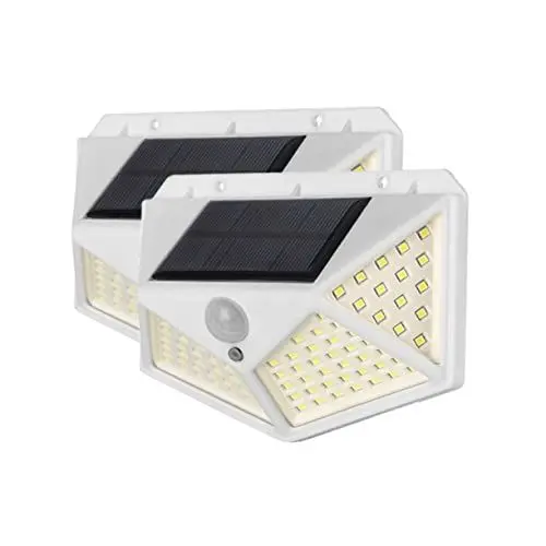 Produktbild: DOITOOL Bewegungssensor Solar-wandleuchten 100 -außenleuchten Für Garten Yard Pathway Solarbetriebene Lampe