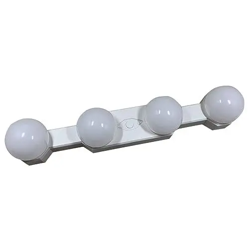 Produktbild: DOITOOL Make-up-leuchten Für Waschtische Schminkleuchten Für Spiegel Schminklichter Make-up-beleuchtung Schminklampe Mit Saugnapf Led-spiegel-frontlicht Tragbar Schminkspiegel Weiß