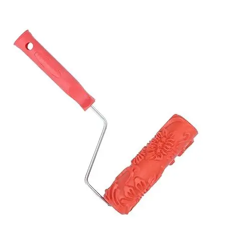 Produktbild: DOITOOL Malwerkzeuge Werkzeug Prägewerkzeug Malset Farbroller-Kit Drucker Pinsel aus Gummi Suite schmücken Textur farbe malen Latexfarbe Paketpapier