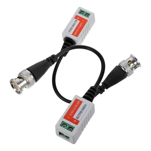 Produktbild: DOITOOL CCTV-Video-transceiver – Cat5-kabel Passiver Bnc- 2000 Fuß Übertragung Spart 10–20% Kabelkosten