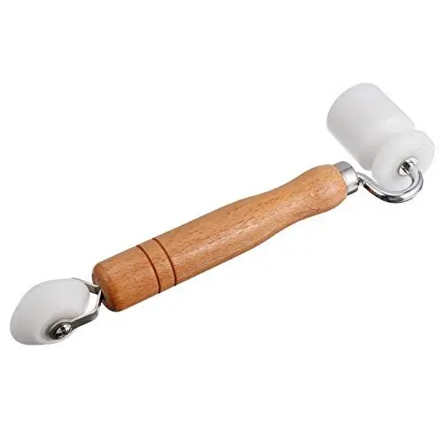 Produktbild: DOITOOL Rollenrolle Bandrolle Tapetenrolle Bodennahtroller Bauwalze Teppichnahtroller Werkzeuge Zum Glätten Von Tapeten Konstruktion Teppichrolle Pm-walze Hintergrund Holzrolle Holzgriff