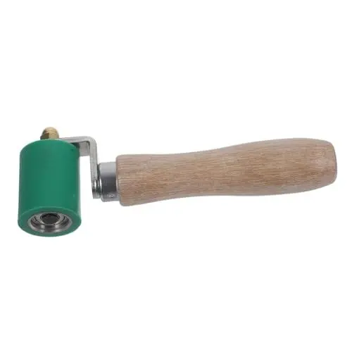 Produktbild: DOITOOL Silikon Handdruckwalze Werkzeug Teppichwalze Klebewalze Vinylwalze Dachwalze Dachschweißwalze Leimwalze Holzbearbeitungswalze Zum Schweißen Von Holz Walze Aus Stahl