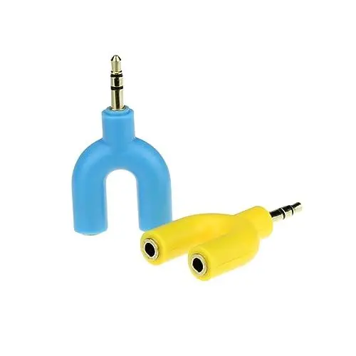 Produktbild: DOITOOL Stereo-klinkenadapter Audio-klinkenadapter 3 5 Mm Stereo-Splitter