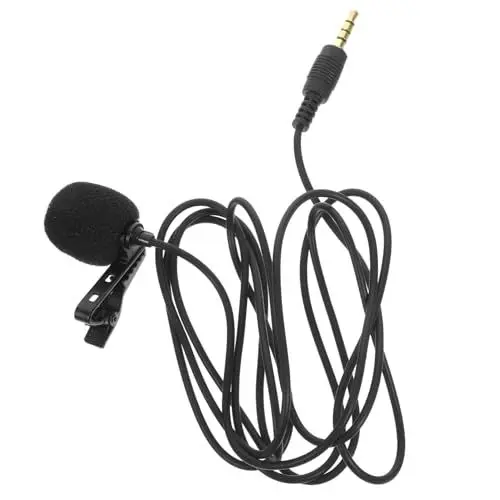 Produktbild: DOITOOL Mini-lavaliermikrofon Für Telefon Ansteckmikrofon Mit 3 5-mm-buchse Kompaktes Ansteckmikrofon Für Aufnahmen
