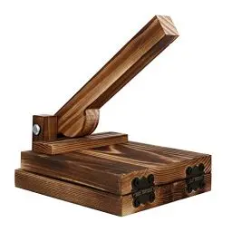 Produktbild: DOITOOL Tortilla Press Holz Teigknödel Hautmacher Presser Mais Tortilla Maschine Holz Taco Presser Knödel Teigpresse Knödelmacher