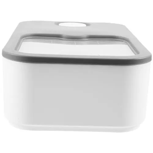 Produktbild: DOITOOL Wäscheboxbehälter Mit Schiebedeckel Wäscheständer Wäschespender Wäschebehälter Mit Deckel Wäschebehälter Aus Kunststoff Wäschebox Mit Deckel Waschpulver Plastik Waschmittel Kasten