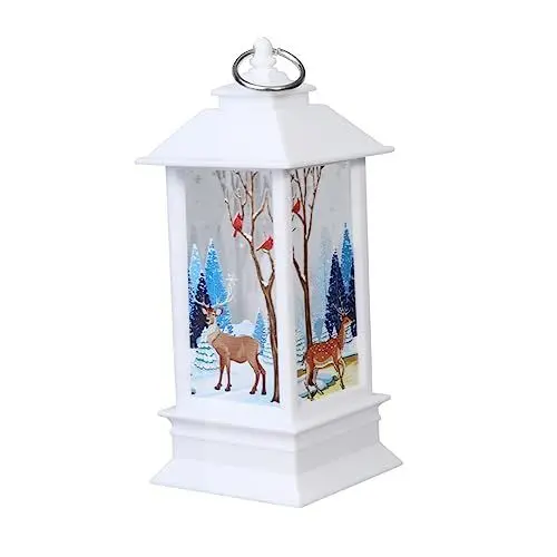 Produktbild: DOITOOL Weihnachtsdekoration Kreative Hängende Kerzenlampe Für Tisch Dekorativer Leuchter Für Weihnachten Für Freunde Langlebig Und Charmant Geeignet Für Weihnachtsbaum Und