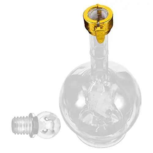 Produktbild: DOITOOL Weinflasche Aus Glas Weinkaraffen Glas Transparente Weinflaschen Whiskeyspender Glas Weindekanter Aus Glas Weinkrug Weindekanter Glas Likörkaraffen Aus Glas Handbuch Mann
