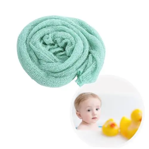 Produktbild: DOITOOL Wickel für Neugeborene babysachen wc Photography Props swaddling Items warm Neugeborenes schwangerschaftsrequisiten selber Machen -Strecke Lange Welle Green