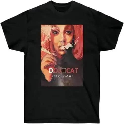 Produktbild: Doja Cat Style Unisex T Shirt Reprint Gift for WoAll Black M