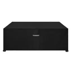 Produktbild: Dokon Gartenmöbel Abdeckung Wasserdicht Schwerlast 600D Oxford Gewebe Gartentisch Abdeckplane Winterfest Winddicht UV Beständiges Schutzhülle für Loungemöbel Möbelsets Sitzgruppe (200x100x75cm)