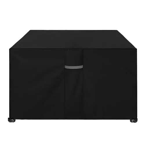 Produktbild: Dokon Gartenmöbel Abdeckung Wasserdicht Schwerlast 600D Oxford Gewebe Gartentisch Abdeckplane Winterfest Winddicht UV Beständiges Schutzhülle für Loungemöbel Möbelsets Sitzgruppe (90x90x90cm)