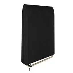Produktbild: Dokon Lafuma Klappbar Relax-Liegestuhl Abdeckung, Wasserdicht, Winddicht, UV-Beständiges, Schwerlast 600D Oxford Gewebe Schutzhülle für Gartenliege Sonnenliege Relaxliegen (96x84cm) - Schwarz