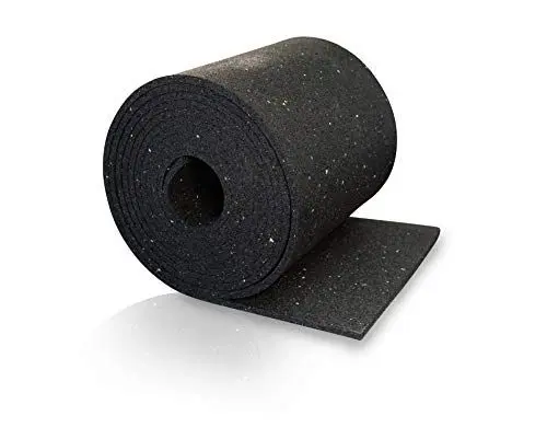 Produktbild: Dolezych Antirutschmatte Rollenware, 5000 x 250 x 8 mm - Schwarz