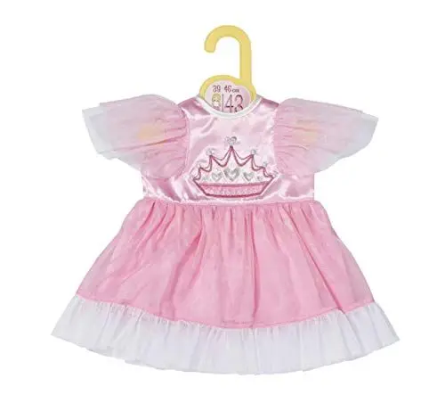 Produktbild: Dolly Moda Prinzessin Kleid in rosa mit Tüll für 39-46 cm große Puppen, 871058 Zapf Creation