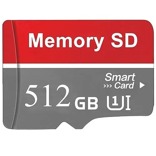 Produktbild: dolrun SD Karte 512 GB - Speicherkarte SD-Karte 512GB Externe Datenspeicher Mini SD Karte Memory Karte für Laptops, Kameras Android Handy