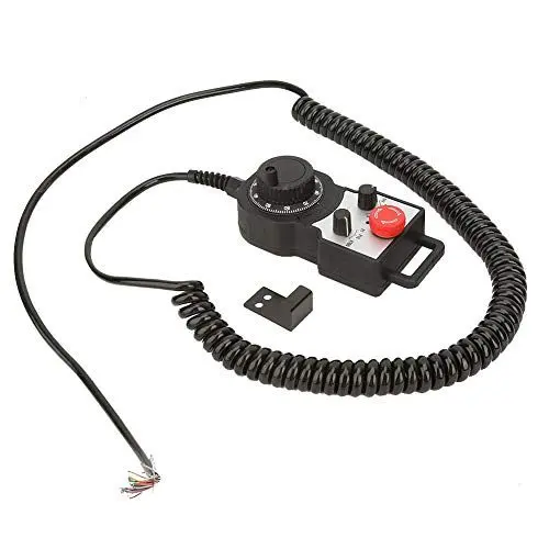 Produktbild: Domary Drahtloser Elektronischer Handradhandbuch Controller Griff Impulsgenerator 4-Achsen-Gravurmaschine CNC Handrad 5-V-Spannung