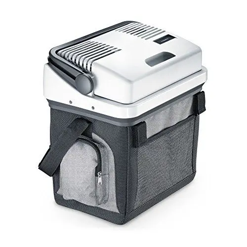 Produktbild: DOMETIC BordBar AS 25, tragbare elektrische Kühlbox, 20 Liter, 12 und 230 V für Auto, LKW und Steckdose, Hellgrau
