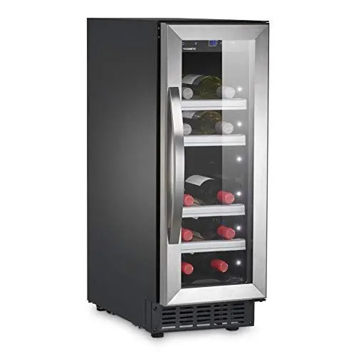 Produktbild: DOMETIC C20G Kompressor-Weinkühlschrank mit Glastür für 20 Flaschen ideal für die Wein-Präsentation in Restaurants, Bistros oder Hotels