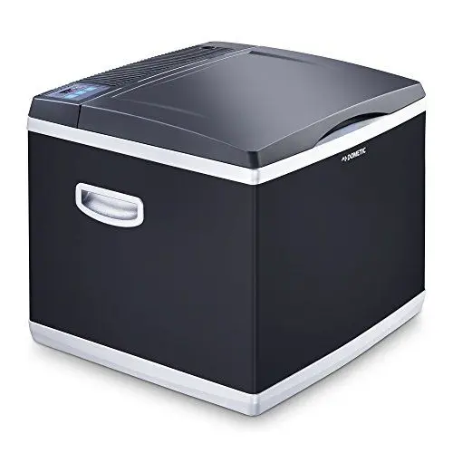 Produktbild: DOMETIC CK 40D Kompressor-Kühlbox Hybrid - Gefrierbox, 40 Liter, 12 V und 230V, Mini-Kühlschrank für Auto, Reise-Mobil und Camping, Schwarz/Grau