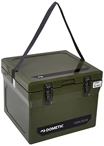 Produktbild: Dometic Cool-Ice WCI 22 Isolierbox, 22 L - Grüne Kühlbox zum Angeln, Fischen und jagen