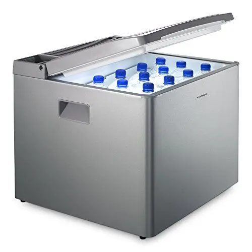 Produktbild: DOMETIC 9105203764 CombiCool RC 1205 GC - lautlose, elektrische Absorber-Kühlbox mit Platz für Gaskartusche, 40 Liter, 12 V und 230 V für Auto, LKW und Steckdose
