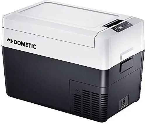 Produktbild: DOMETIC CDF2 36 Kompressor-Kühlbox/Gefrierbox, +10 °C bis -15 °C, 31 Liter, Mini-Kühlschrank 12/24 V für Auto, Lkw oder Boot mit Batteriewächter, Grau