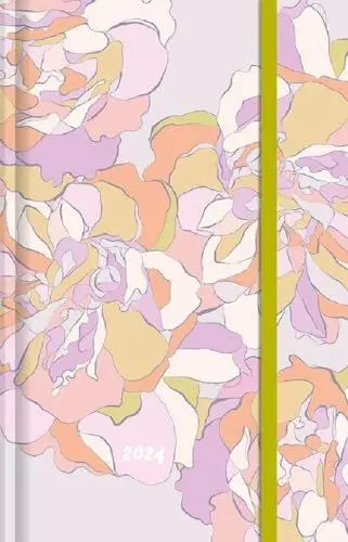 Produktbild: Dominique Vari Kaleidoscope - Wochen-Notizkalender klein 2024 - Taschen-Kalender 9x14 cm - mit Verschlussband & Falttasche - Weekly