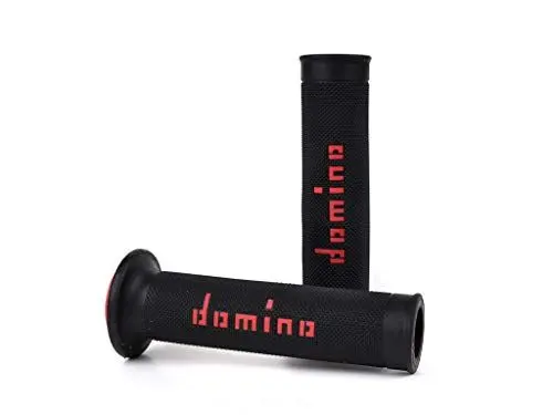 Produktbild: Domino 1295346 Griffe, Schwarz/Rot, 2 Stück