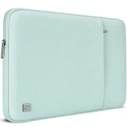 Produktbild: DOMISO Laptoptasche 15,6 Zoll Laptop Hülle Tasche Kompatibel mit 16 Zoll MacBook Pro M4/M3/M2/M1 Pro/Max A3403 A3186 A2991 A2780 A2485 A2141,Wasserabweisend Laptophülle Sleeve, Minzgrün