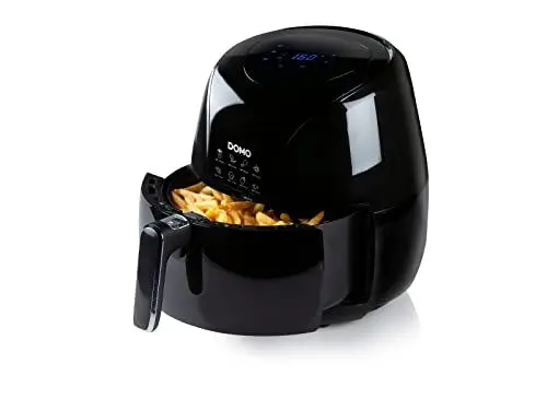 Produktbild: DOMO DO533FR Deli-fryer/Heißluftfritteuse - 5 L - 2000 W - LCD Anzeige - Schwarz