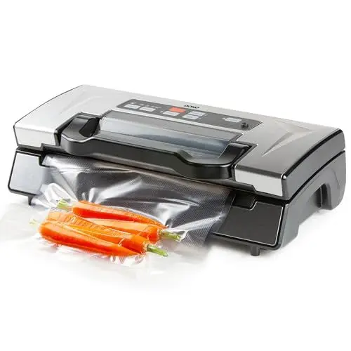 Produktbild: DOMO DO336L Vakuumierer/Folienschweißgerät inkl. Rollenbeutel 5m - 130 W, Antrazit