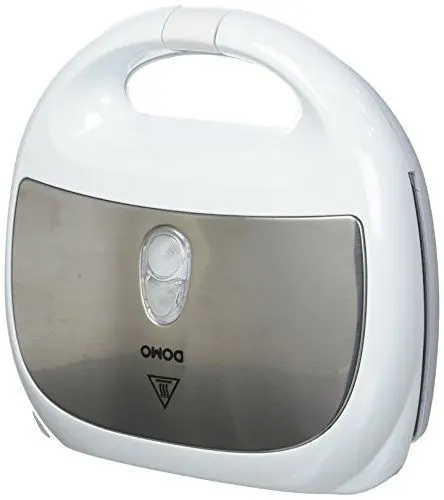 Produktbild: Domo DO9122C Grill-Sandwich-Waffel-Maker 3 in 1, Kunststoff Silber, Schwarz