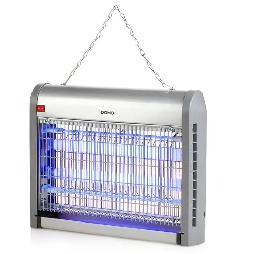 Produktbild: DOMO KX012 Insektenvernichter - 2 Lampe - Mückenfalle für Mücken, Fliegen und Motten - 10W