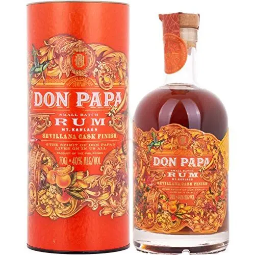 Produktbild: Don Papa Rum Sevillana Cask Finish Rum (1 x 0.7 l)