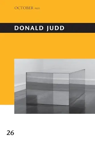 Produktbild: Donald Judd (October Files)