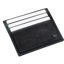 Produktbild: DONBOLSO Toronto Slim RFID Blocking Wallet für Männer - Minimalistisches und kleines Kartenetui mit Mehreren Fächern für Karte und Bargeld - Dünne und kompakte Geldbörsen - Vintage Schwarz
