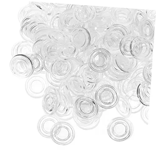 Produktbild: DONFAMDS 200stücke Schutzpuffer Für Glasplatten Transparente Stoßstangen-Pads Glastisch-stoßfänger-abstandshalter Stoßfeste Möbel-Polster Anti-rutsch-Glas-Pads