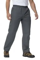 Produktbild: donhobo Herren Hose Wasserdicht Regenhose Leichte Winddichte Fahrrad für Outdoor Mesh Atmungsaktiv Arbeitshose Fahrradhose Wanderhose, Grau, XXL