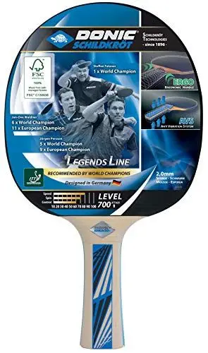 Produktbild: Schildkröt Unisex – Erwachsene Legends 700 Tischtennisschläger, Keine Farbe, Einheitsgröße EU