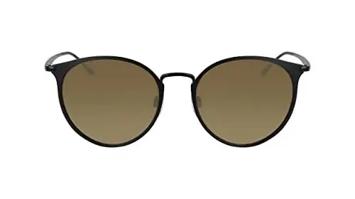 Produktbild: Donna Karan Unisex DO100S Sunglasses, 003 Black Gold Flash, 54