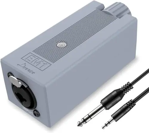 Produktbild: Donner Amplifier Kopfhörer Portable, In-Ear Monitor Kopfhörerverstärker Bühnenverstärker Analog Wandler, Clip-on In-Ear Wiederaufladbarer tragbarer persönlicher