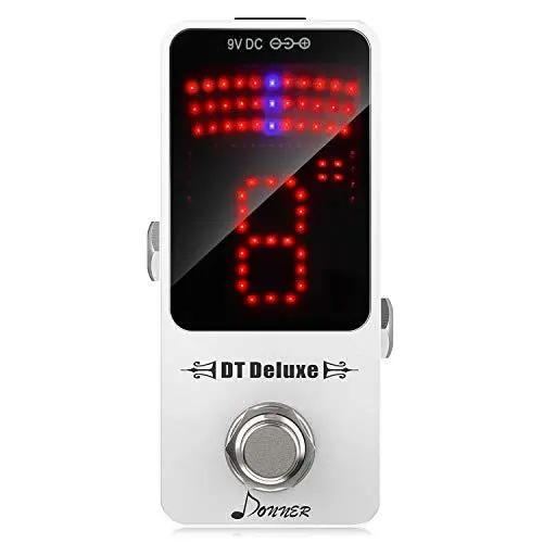 Produktbild: Donner DT Deluxe Gitarre Tuner Pedal ± 0,1 Cent True Bypass