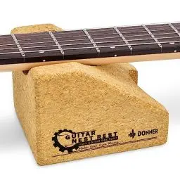 Produktbild: Donner Gitarrenhalskissen, Gitarren Nackenstütze Stütze für Elektro & Akustik Gitarre & Bass Saiteninstrumente, Gitarre Reparatur-Werkzeug Pflege, Saitenwechsel, Reparatur, Reinigungswerkzeug