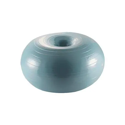 Produktbild: Donut-Ball, Aufblasbarer Gymnastikball, Kerntraining, Stabilitätsball für Yoga, Pilates, Gleichgewichtstraining (Grey)