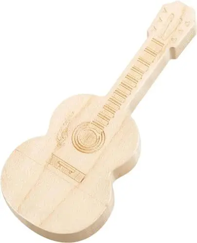 Produktbild: DONWEI USB Stick,USB Stick 64GB Große Speicherkapazität, Gitarrenmodellierung USB Stick 3.0,für Zuhause und Büro Datenspeicherung.