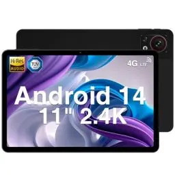 Produktbild: DOOGEE T30SE Tablet 11 Zoll 9GB RAM +128GB ROM(2TB TF) 2.4K IPS Großes Display Android Tablet mit SIM Card Slot, 8580mAh Akku Dual 4G LTE 5G WiFi, 13MP+5MP Kamera, Octa-Core, OTG/Widevine L1/ Face ID