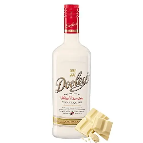 Produktbild: Dooley's | White Chocolate | 700 ml | prämierter Cream Liqueur | mit feinem Vodka & qualitätsvoller Sahne | Perfekt für Cocktails oder Pur