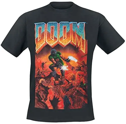 Produktbild: DOOM T-Shirt -S- Box Art, schwarz